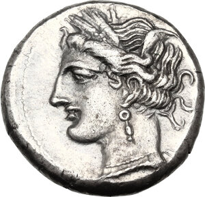 obverse: Zeugitania, Carthage. AR Shekel, c. 300 BC