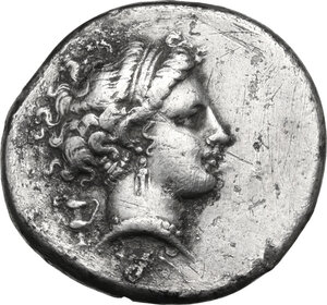 obverse: Central and Southern Campania, Neapolis. AR Didrachm, circa 300 BC