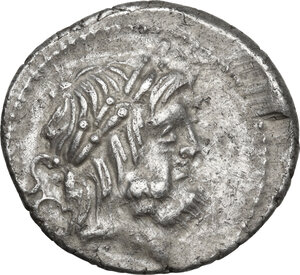 obverse: L. Procilius.. AR Denarius, 80 BC