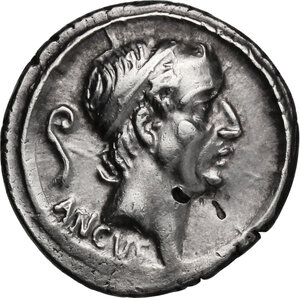 obverse: L. Marcius Philippus.. AR Denarius, 56 BC