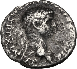 obverse: Claudius (41-54).. AR Denarius, 50-51