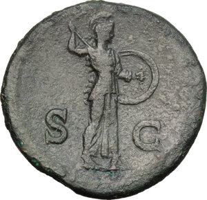 reverse: Domitian (81-96).. AE Sestertius, 80-81 AD