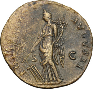 reverse: Domitian (81-96).. AE Dupondius, 92-94 AD