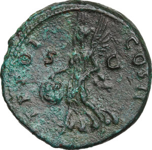 reverse: Trajan (98-117 AD).. AE As, 98-99 AD