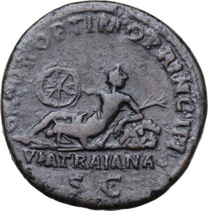 reverse: Trajan (98-117).. AE Dupondius, 112-114: