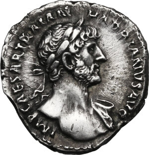 obverse: Hadrian (117-138).. AR Denarius, 119-120