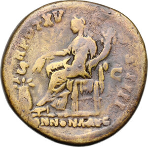 reverse: Antoninus Pius (138-161). AE Sestertius, 151-152 AD