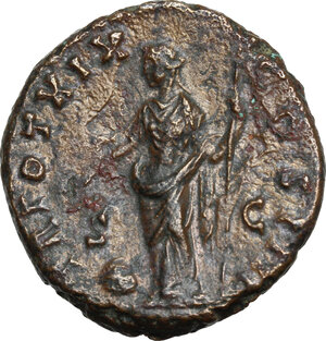 reverse: Antoninus Pius (138-161). AE As, 155-156