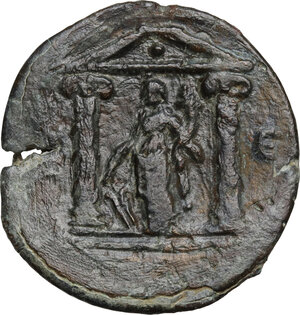 reverse: Antoninus Pius (138-161).. AE Drachm, dated RY 5 = 141/2. Alexandria (Egypt)
