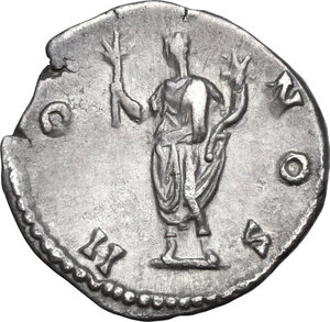 reverse: Marcus Aurelius as Caesar (139-161).. AR Denarius. Struck under Antoninus Pius, 140-144 AD