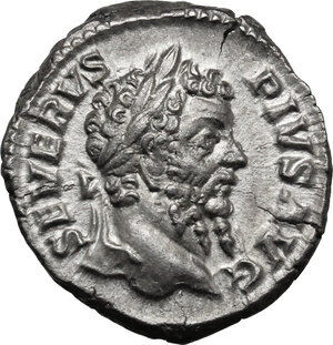 obverse: Septimius Severus (193-211).. AR Denarius, 202-210