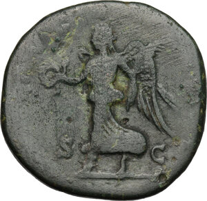 reverse: Septimius Severus (193-211).. AE Sestertius, 193 or 194 AD