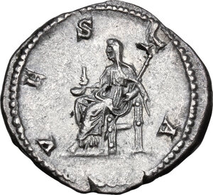 reverse: Julia Domna (died 217 AD).. AR Denarius. Struck 211-217 AD