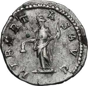 reverse: Caracalla (198-217).. AR Denarius, 206-210