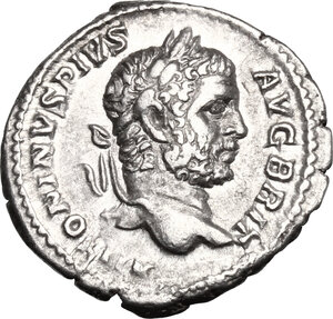 obverse: Caracalla (198-217).. AR Denarius, 210-213