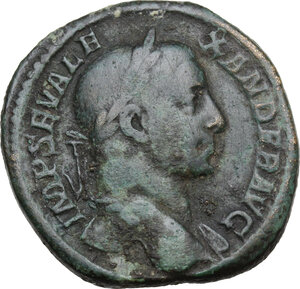 obverse: Severus Alexander (222-235 AD).. AE Sestertius, 231 AD