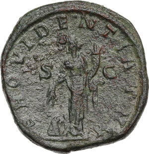 reverse: Severus Alexander (222-235 AD). AE Sestertius, Rome. Struck 232 AD