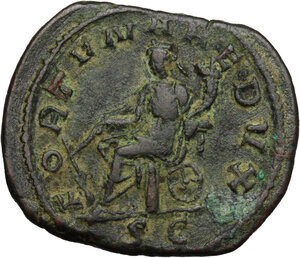 reverse: Philip I (244-249).. AE Sestertius