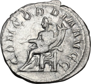 reverse: Otacilia Severa, wife of Philip I (244-249).. AR Antoninianus, 247 AD