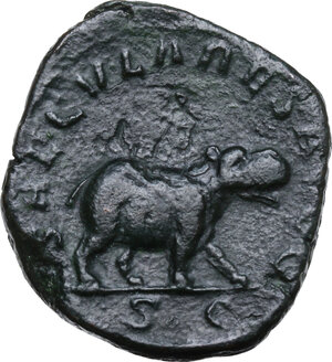 reverse: Otacilia Severa, wife of Philip I (244-249).. AE Sestertius, 248 AD