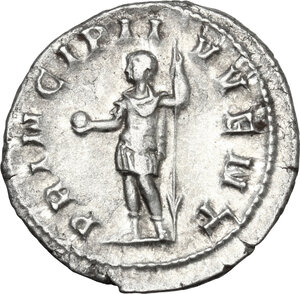 reverse: Philip II as Caesar (244-247).. AR Antoninianus, 246 AD