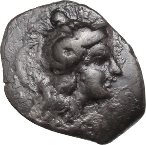 obverse: Southern Lucania, Thurium. AR Triobol, 350-300 BC