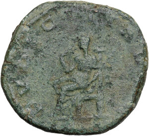 reverse: Herennia Etruscilla, wife of Trajan Decius (249-251 AD).. AE Sestertius