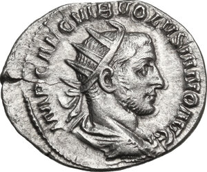obverse: Volusian (251-253 AD).. AR Antoninianus, Rome