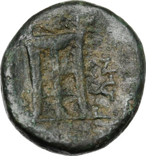 reverse: Southern Lucania, Thurium. AE 16 mm, c. 280 BC