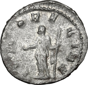 reverse: Salonina, wife of Gallienus (died 268 AD).. BI Antoninianus, 253-260