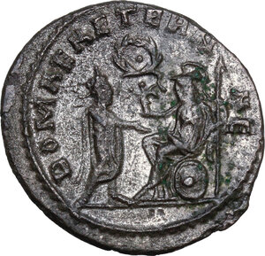 reverse: Salonina, wife of Gallienus (died 268 AD).. BI Antoninianus. Samosata mint. 3rd emission of Valerian I and Gallienus, 260 AD
