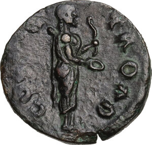 reverse: Salonina, wife of Gallienus (died 268 AD).. AE 20 mm, Alexandria Troas (Troas)