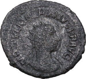 obverse: Macrianus (260-261).. BI Antoninianus, 260-261. Samosata mint. 1st emission