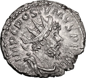 obverse: Postumus (259-268).. AR Antoninianus, Cologne mint