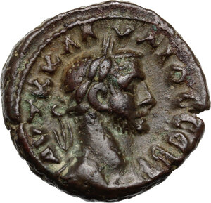 obverse: Claudius II Gothicus (268-270).. AE Tetradrachm, 269-270, Alexandria mint