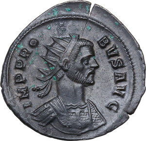 obverse: Probus (276-282).. BI Antoninianus. Rome mint, 1st officina. 278 AD