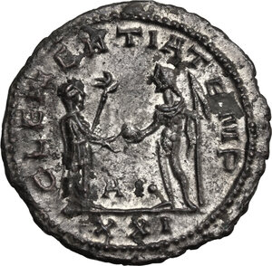reverse: Probus (276-282).. AR Antoninianus, Siscia mint