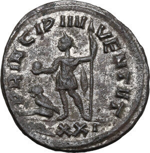 reverse: Carinus (283-285).. BI Antoninianus. Ticinum mint, 4th officina, 282 AD