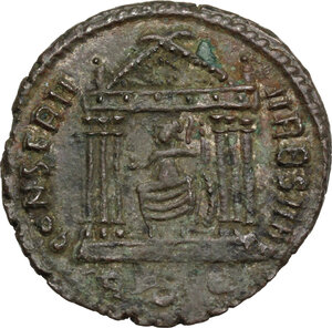reverse: Maxentius (306-312).. AE Follis, 310-311 AD. Rome mint
