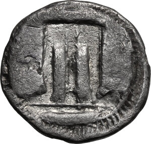 reverse: Bruttium, Kroton. AR Drachm, 480-430 BC
