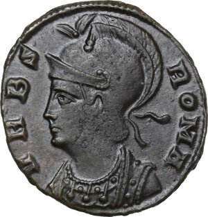 obverse: Constantine I (307-337). Commemorative series.. AE Follis. Constantinople mint, 5th officina. Struck 333-335 AD