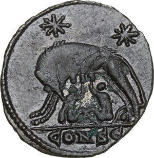 reverse: Constantine I (307-337). Commemorative series.. AE Follis. Constantinople mint, 5th officina. Struck 333-335 AD