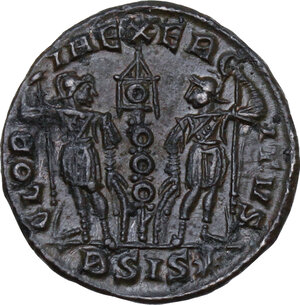 reverse: Constans (337-350).. AE 16 mm, 337 AD. Siscia mint