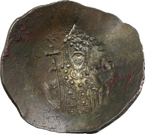reverse: Nicephorus III Botaniates (1078-1081).. EL (debased) Histamenon nomisma, Constantinople mint
