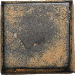 reverse: AE Ounce Square Commercial Weight, 5th-7th centuries AD