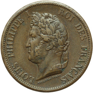 obverse: France.  Louis Philippe I (1830-1848). . 10 Centimes 1841, A. French Colonies