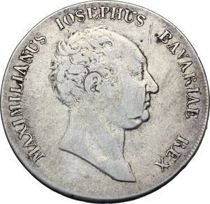 obverse: Germany.  Maximilian IV Joseph (1799-1806). AR Kronentaler 1812, Bayern, Munchen mint