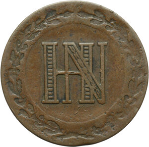 reverse: Germany.  Jerome Napoleon (1807-1813).. 3 centesimi 1810, Westphalia
