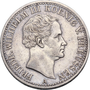 obverse: Germany.  Friedrich Wilhelm III (1797-1840).. AR Taler, 1840 A, Berlin mint