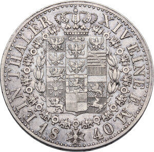 reverse: Germany.  Friedrich Wilhelm III (1797-1840).. AR Taler, 1840 A, Berlin mint